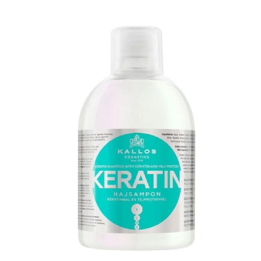 Ingrijire Personala - Sampon pentru par Kallos Keratina, 1000ml