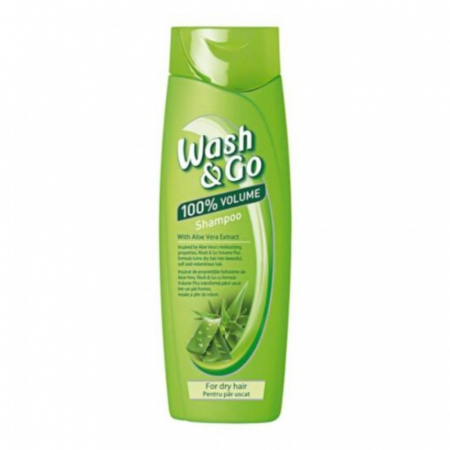 Sampon Par - Sampon pentru par Wash & Go Aloe Vera, 180ml