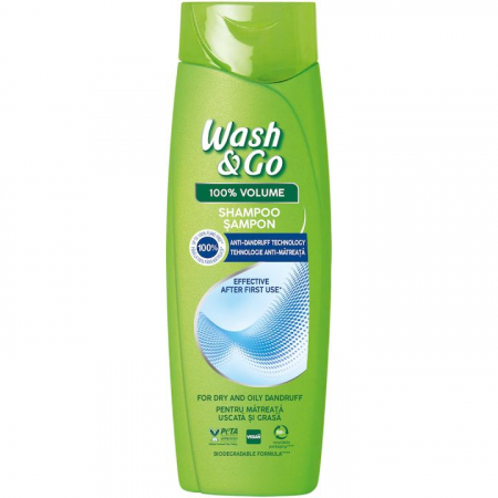 Sampon Par - Sampon pentru par Wash & Go Anti Matreata, 360ml