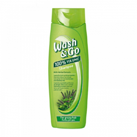 Sampon Par - Sampon pentru par Wash & Go Herbal, 180ml