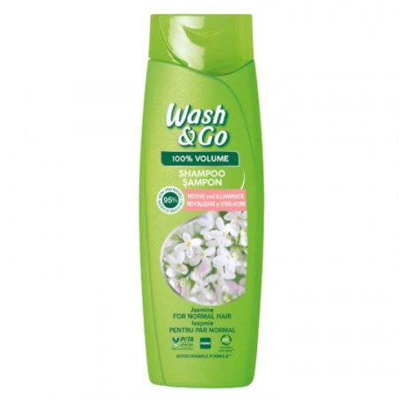 Ingrijire Personala - Sampon pentru par Wash & Go Iasomie, 180ml