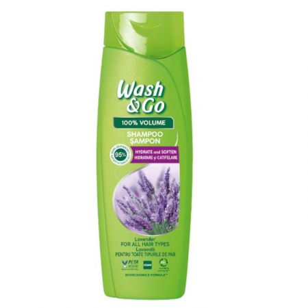 Ingrijire Personala - Sampon pentru par Wash & Go Lavanda, 180ml
