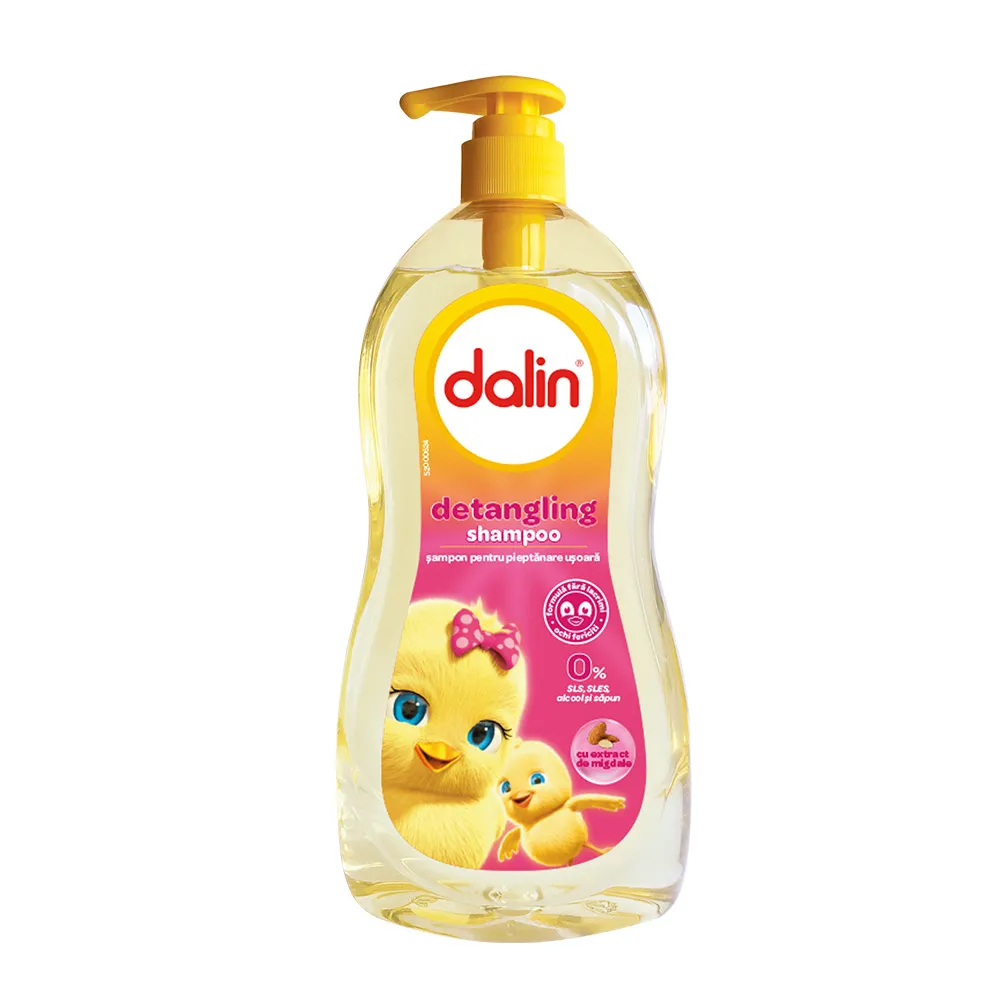 Sampon & Balsam copii - Sampon pentru pieptanare usoara Dalin, 700 ml