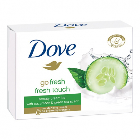 Sapun - Sapun crema Dove Go Fresh Touch Cucumber, 90g