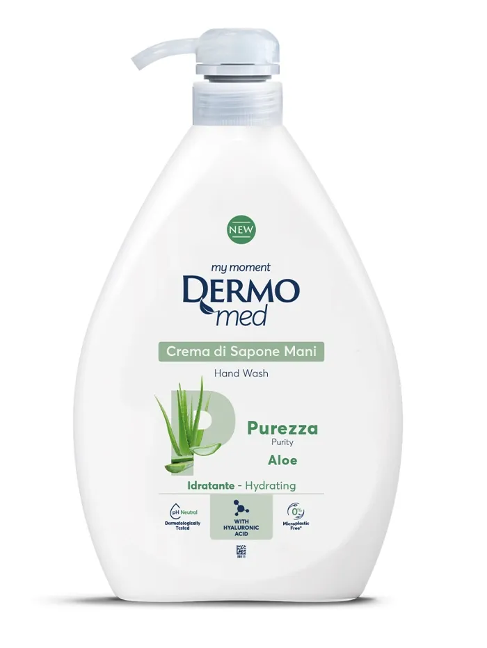 Ingrijire Personala - Sapun lichid crema Dermomed Aloe, 1L