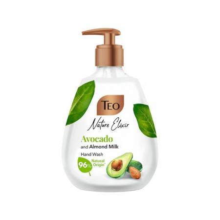Sapun - Sapun lichid Teo Avocado & Almond Milk, 300ml