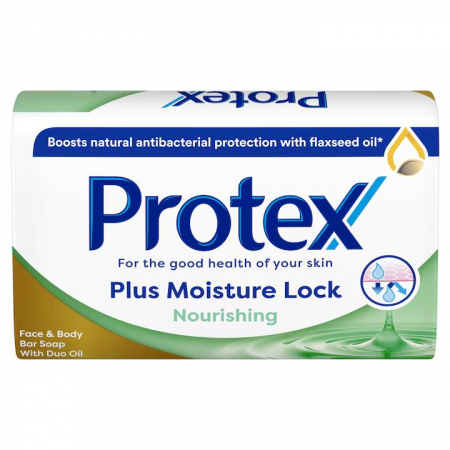 Ingrijire Personala - Sapun solid antibacterial Protex Nourishing, 90g