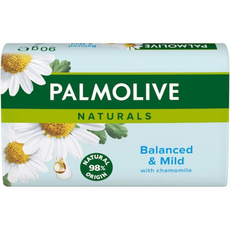 Sapun - Sapun solid Palmolive Chamomile & Vitamin E, 90g