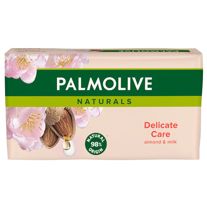 Sapun - Sapun solid Palmolive Almond & Milk, 90g