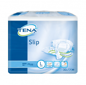 Igiena Intima - Scutece pentru incontinenta adulti Tena Slip Plus, marime L, 30 bucati