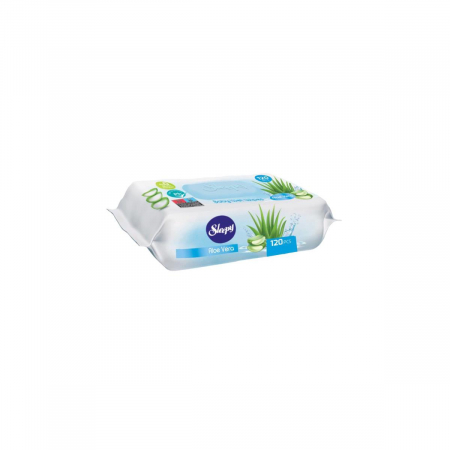 Servetele Umede - Servetele umede Sleepy Aloe Vera, 120 bucati