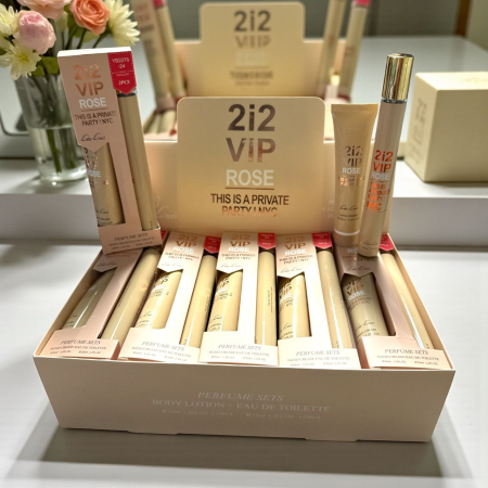 Set Cadou - Set cadou 2i2 VIP Rose: Lotiune de corp + Apa de toaleta 35ml