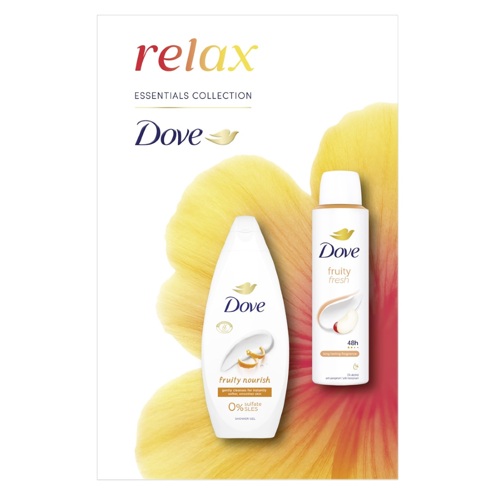 Set Cadou - Set Cadou Dove Relax: Gel de dus Fresh Care 250ml & Deodorant Fresh 150ml
