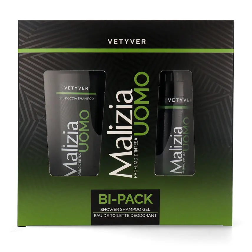 Set Cadou - Set cadou Malizia Uomo Vetyver: Deodorant spray 150ml + Gel de dus 250ml