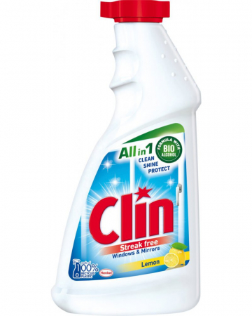 Sticla & Fereastra - Rezerva detergent de geamuri Clin Lemon, 500ml