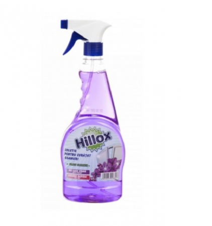 Produse Curatenie - Solutie pentru geamuri Hillox Liliac, 750ml