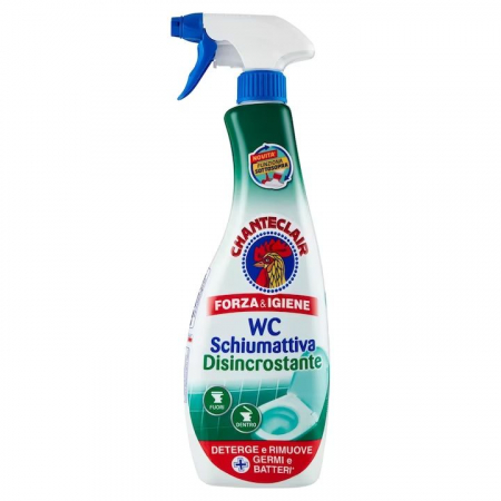 Curatare Baie - Spuma activa pentru toaleta Chanteclair Dezincrustant, 625ml