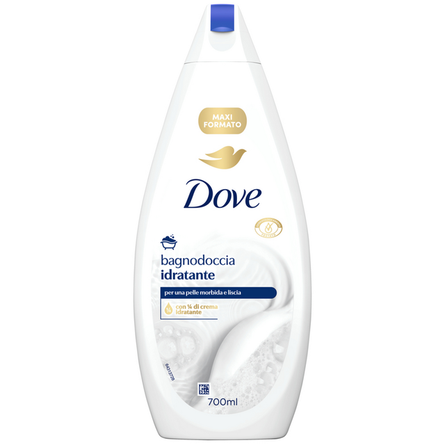 Gel de Dus - Spuma de baie hidratanta Dove, 700ml
