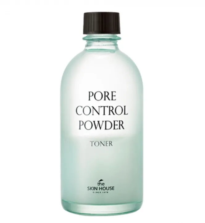 Tonerul Toner de față pentru pori dilatați si exces de sebum The Skin House Pore Control Powder