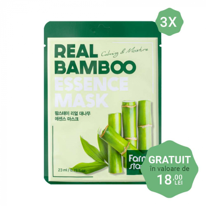 Set hidratant calmant cu efect antirid in 4 pasi Farmstay Cica Farm Toner, Ser de fata , Crema pentru fata si Masca faciala [2]