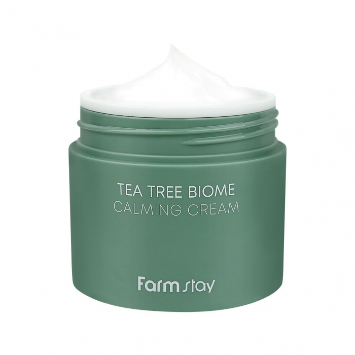 Crema pentru fata hidratanta calmanta Farmstay Tea Tree Biome Calming 80ml [3]