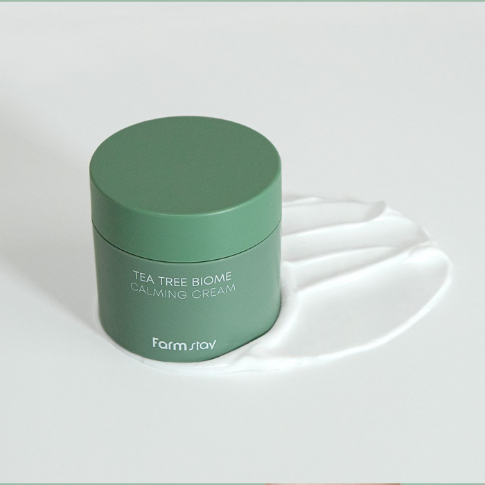 Crema pentru fata hidratanta calmanta Farmstay Tea Tree Biome Calming 80ml [4]