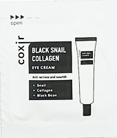 Esantion Crema pentru ochi antirid nutritiva Coxir Black Snail Collagen 2ml