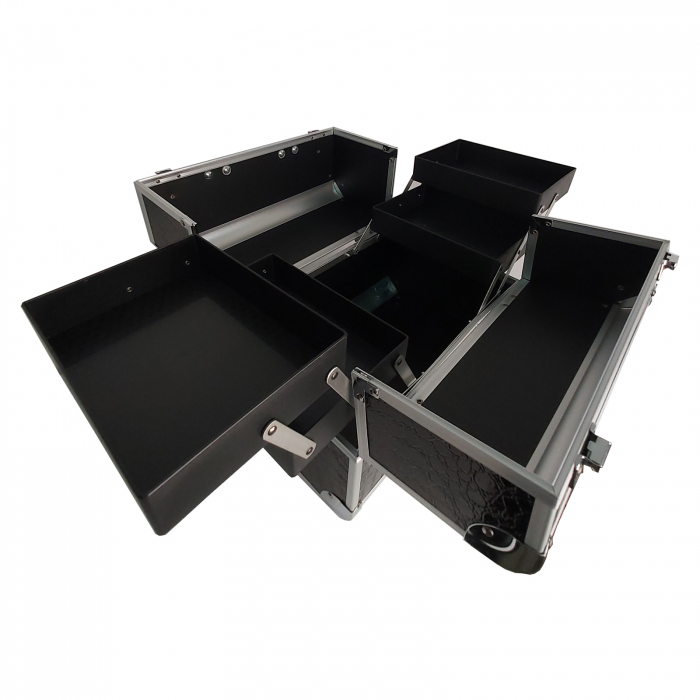 Geanta pentru cosmetice 32x21x26cm Neagra [3]