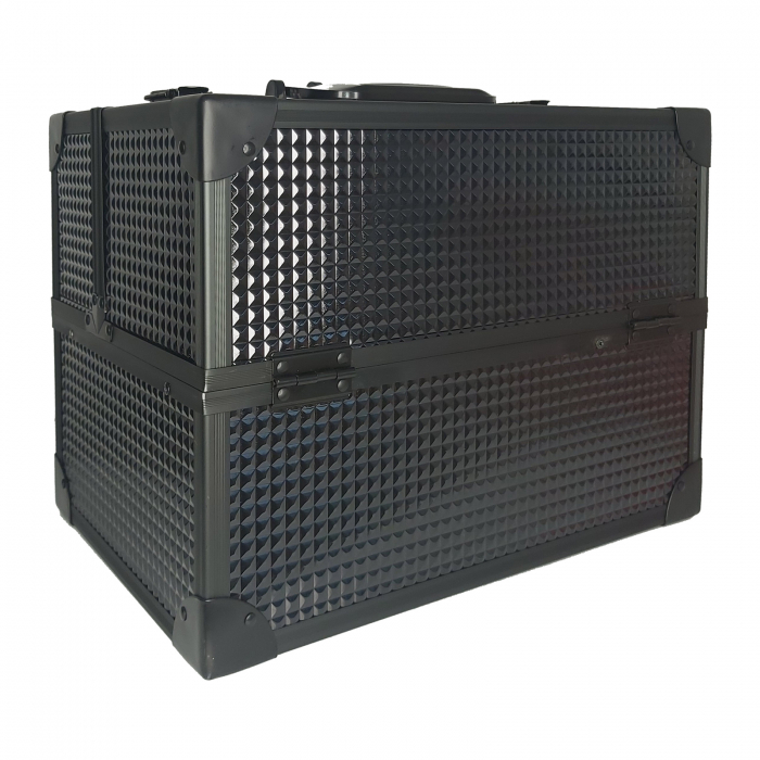 Geanta pentru cosmetice 35x25x25cm Neagra [2]