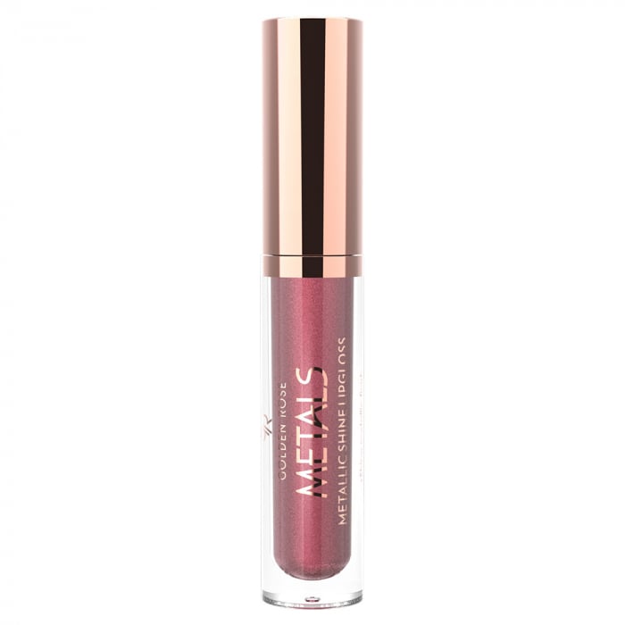 Ruj lichid Golden Rose Metals Shine Lipgloss