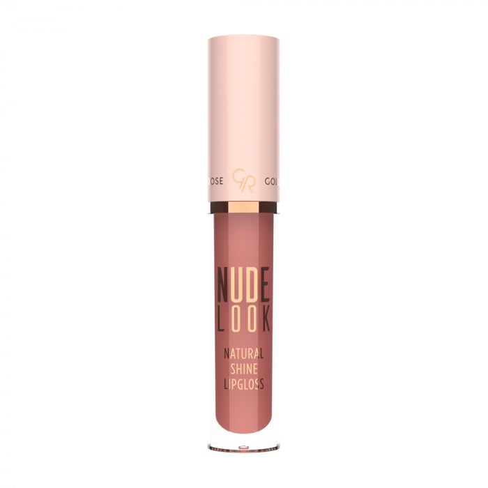 Ruj lichid Golden Rose Nude Look Natural Shine Lipgloss