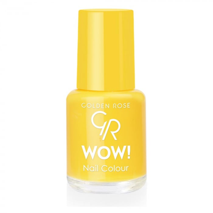 Lac de unghii (oja) Golden Rose Wow Galben 6ml