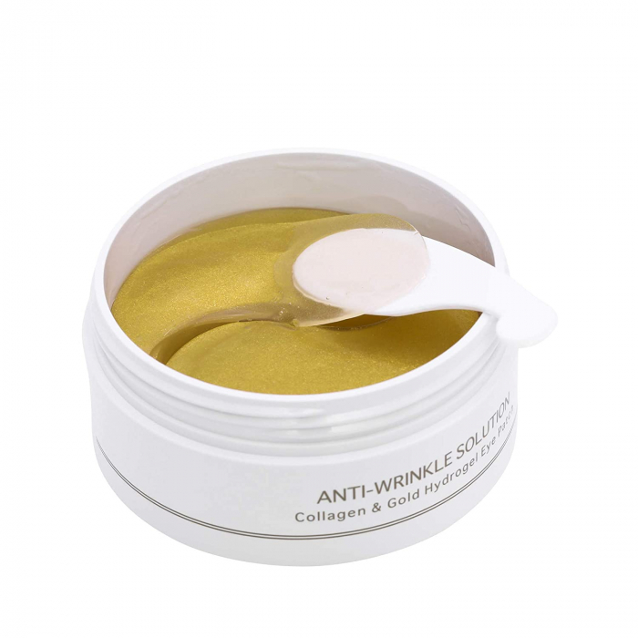 Plasturi anticearcan de ochi cu ser antirid si luminozitate Beauugreen Collagen & Gold Eye Patch 60bc/90g [5]