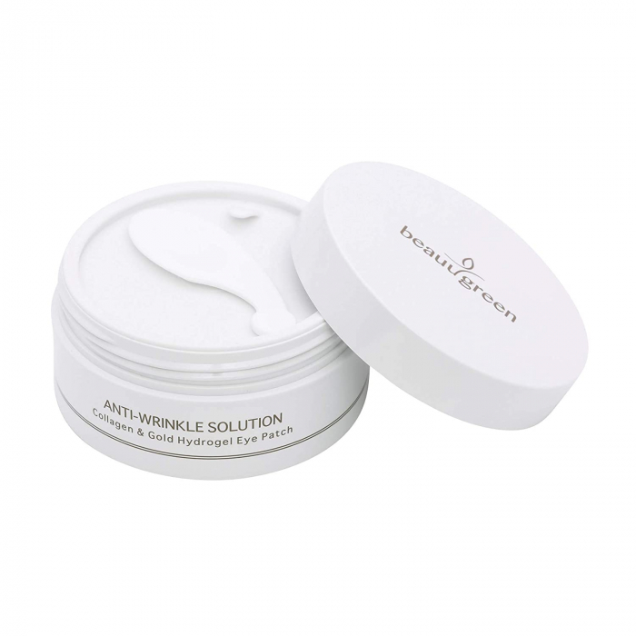 Plasturi anticearcan de ochi cu ser antirid si luminozitate Beauugreen Collagen & Gold Eye Patch 60bc/90g [3]