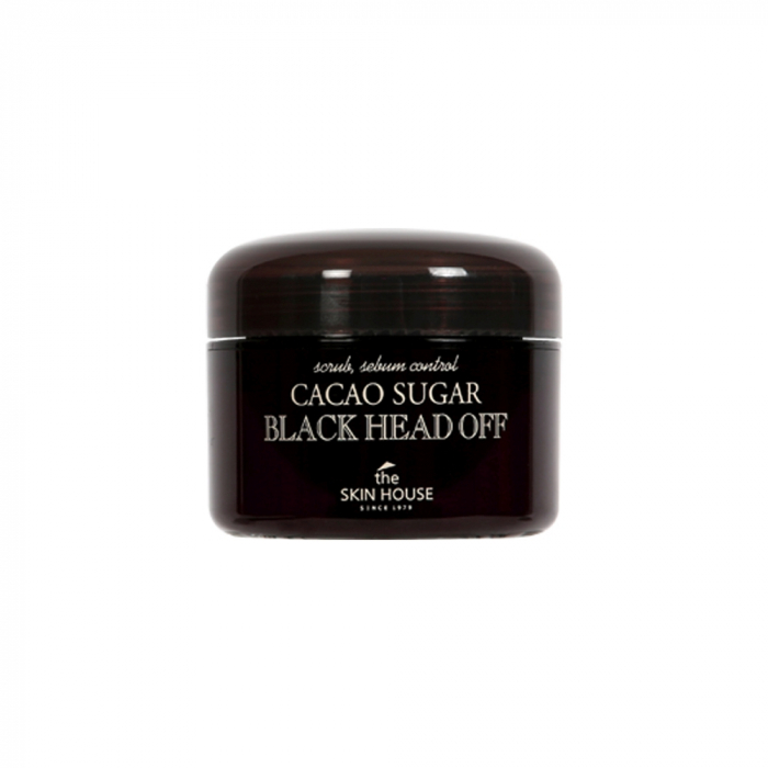 Scrub exfoliant pentru fata The Skin House Cacao Sugar Black Head Off 50ml