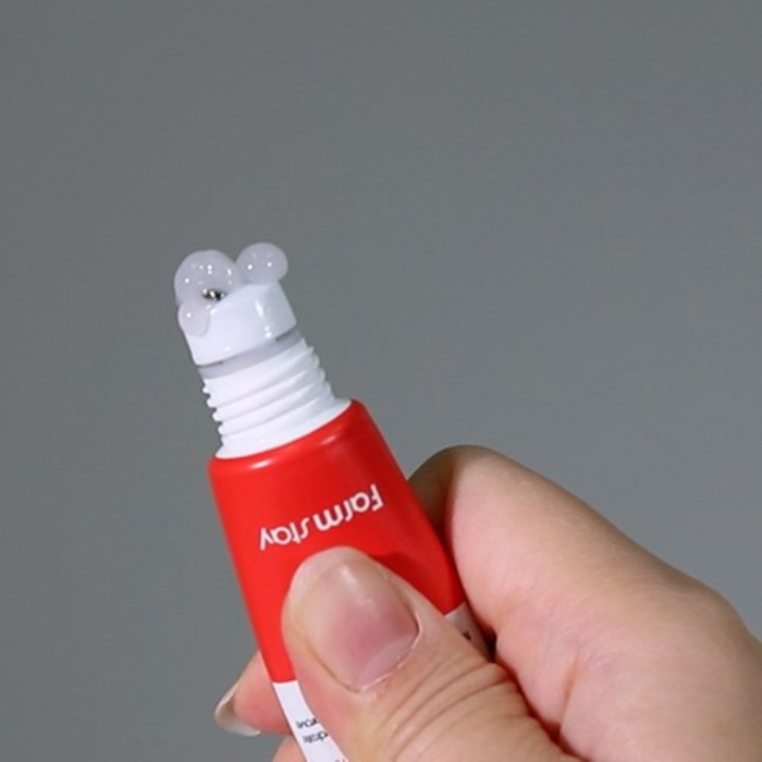 Ser concentrat de ochi antirid nutritiv cu masaj Farmstay Ceramide Wrinkle Care Relaxing Rolling Eye 25ml [4]