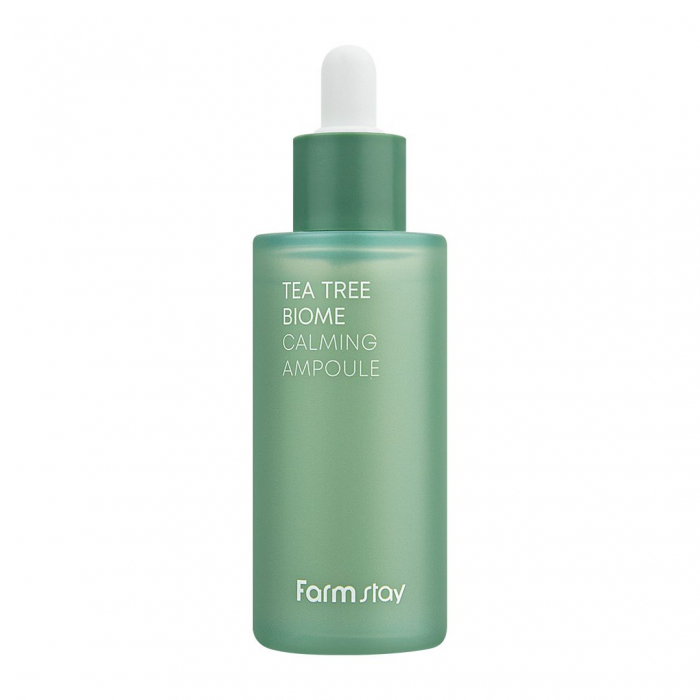 Set hidratant calmant in 3 pasi Farmstay Tea Tree Biome Calming Toner, Ser de fata si Crema pentru Fata [5]