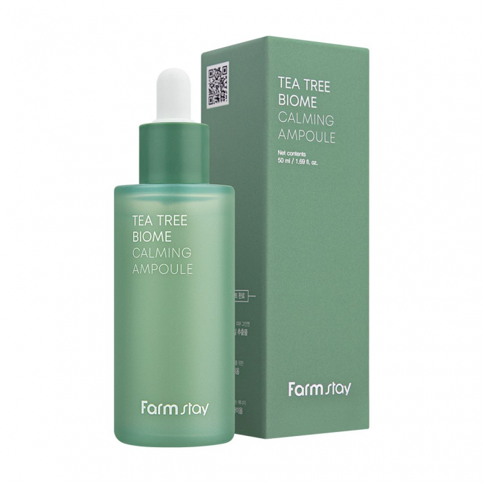 Ser concentrat de fata hidratant calmant Farmstay Tea Tree Biome Calming 50ml [2]
