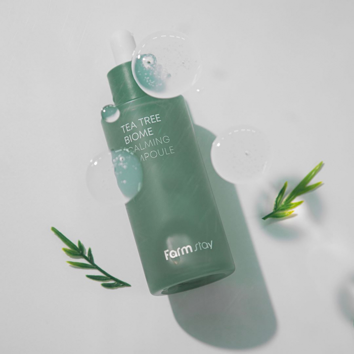 Ser concentrat de fata hidratant calmant Farmstay Tea Tree Biome Calming 50ml [6]