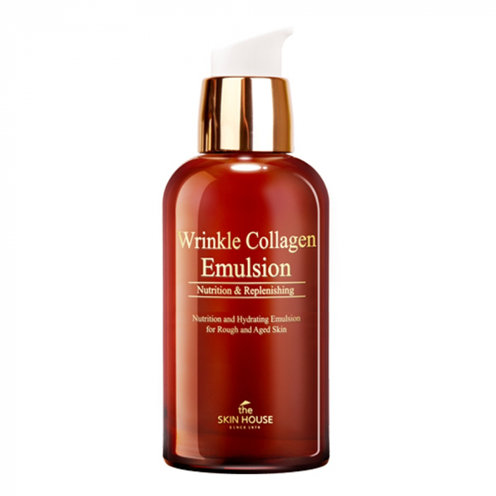 Set antirid in 3 pasi The Skin House Wrinkle System Collagen Ser, Emulsie, Crema pentru fata 50ml si CADOU [4]