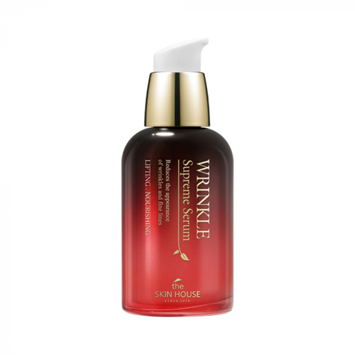 Set antirid nutritiv cu Ginseng in 2 pasi The Skin House Wrinkle Supreme Ser de fata, Crema pentru fata si CADOU [2]