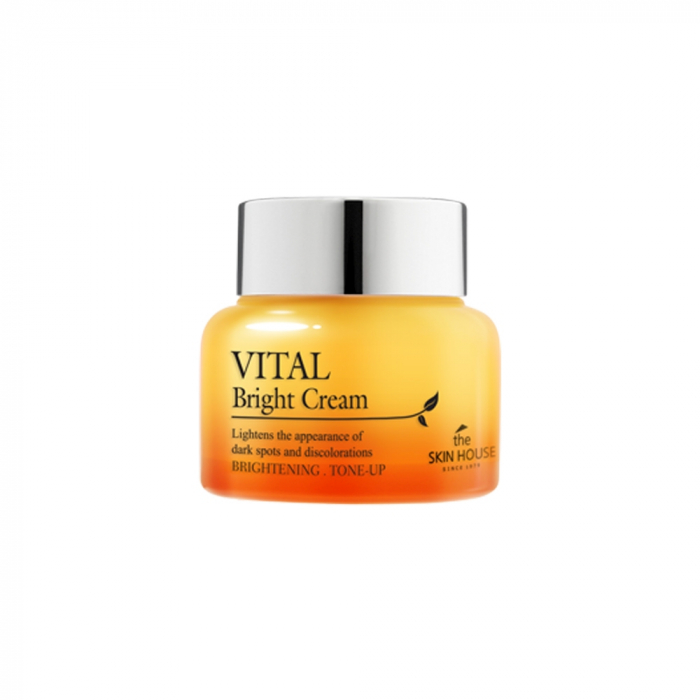 Set revitalizant cu efect luminozitate in 3 pasi The Skin House Vital Bright Ser, Crema pentru fata si Toner CADOU [4]