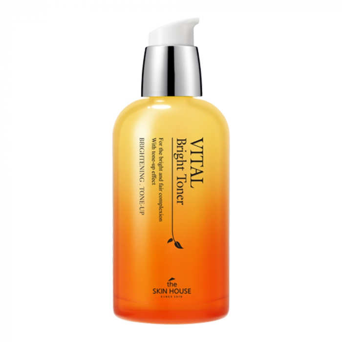 Set revitalizant cu efect luminozitate in 3 pasi The Skin House Vital Bright Ser, Crema pentru fata si Toner CADOU [2]