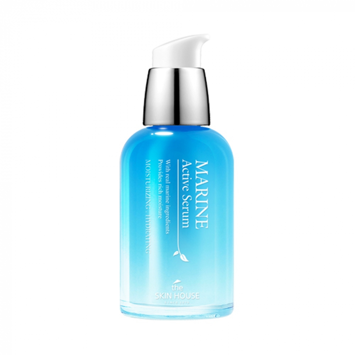 Set hidratant in 3 pasi The Skin House Marine Active Ser, Crema de fata si Spuma curatare Egg GIFT BOX [4]