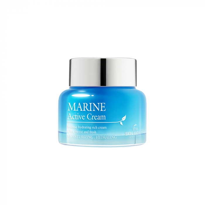 Set hidratant in 3 pasi The Skin House Marine Active Ser, Crema de fata si Spuma curatare Egg GIFT BOX [5]