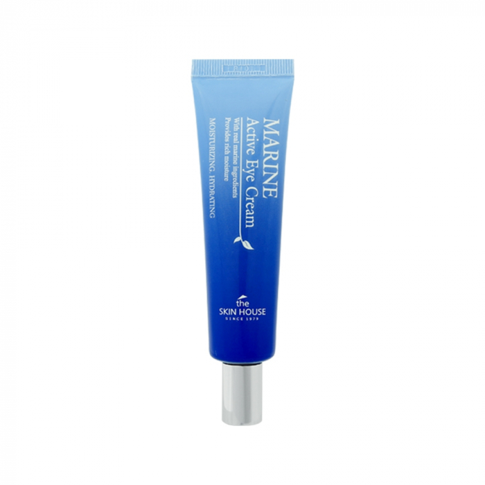 Set hidratant in 5 pasi The Skin House Marine Active Toner, Ser, Emulsie, Crema fata si Crema ochi CADOU [5]