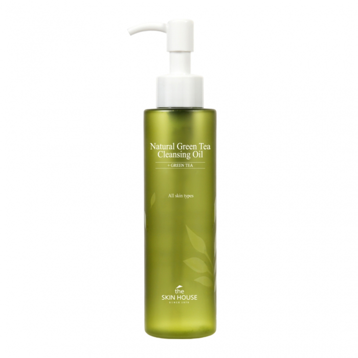 Set pentru curatare fata in 2 pasi The Skin House Ulei Natural Green Tea si Spuma de curatare Aloe Vera [2]