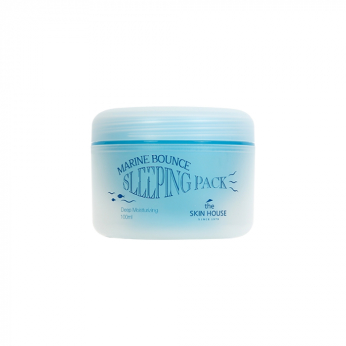 Set pentru super hidratarea rapida a tenului The Skin House Masca gel Marine Bounce si Spray Aloe Water Mist [2]