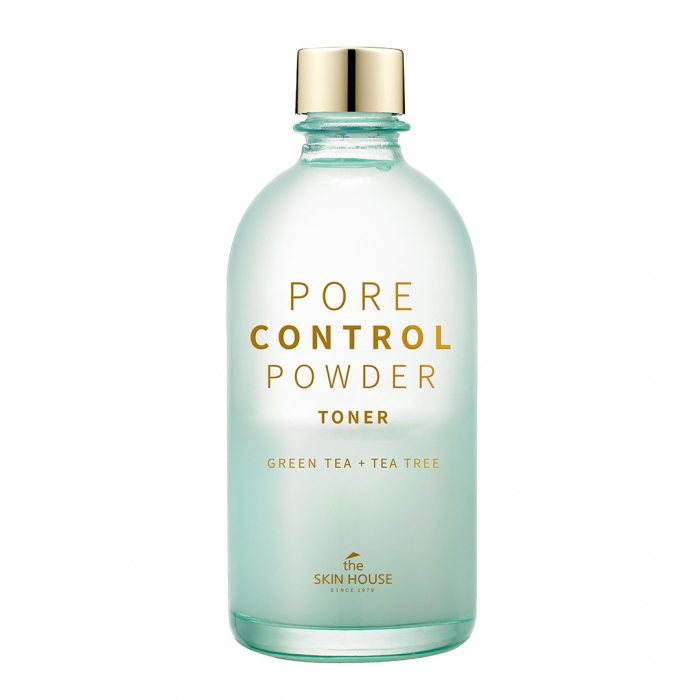 Set pentru pori dilatati si exces de sebum in 2 pasi The Skin House Pore Control Powder Emulsiie si Toner [3]