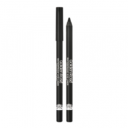 CREION DE OCHI - Creion de ochi Golden Rose Waterproof Soft-Ultra Black